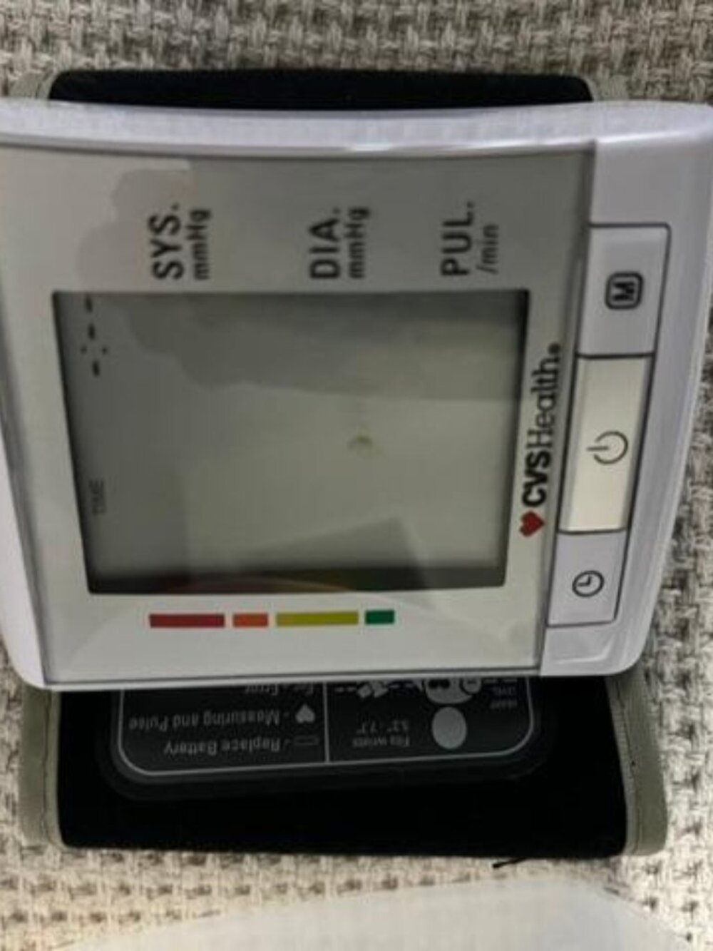 CVS Blood Pressure Wrist Cuff Kit with Carrying Case
